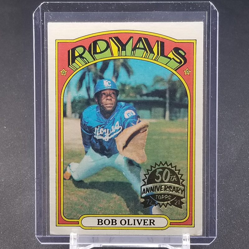 2021 TOPPS 50TH ANNIVERSARY - BUYBACK STAMPED - B. OLIVER -