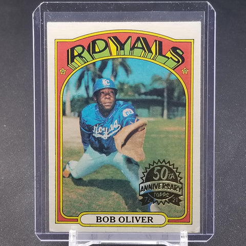 2021 TOPPS 50TH ANNIVERSARY - BUYBACK STAMPED - B. OLIVER - #57