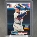 1994 TOPPS STADIUM CLUB - HR CLUB - D. JUSTICE -