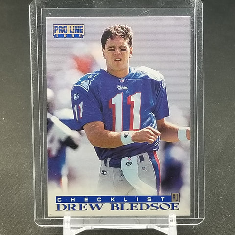 1996 PRO LINE - CHECKLIST - D. BLEDSOE - #348