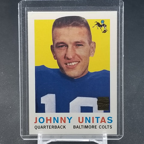 2000 TOPPS - J. UNITAS - #1