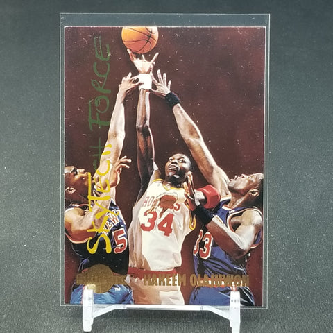 1995 SKYBOX - SKYTECH FORCE - H. OLAJUWON - #SF19