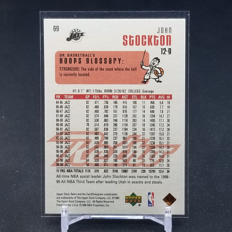 1999 UPPER DECK - J. STOCKTON -