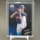 2021 TOPPS CHROME BLACK - BLUE REFRACTOR - T. McKENZIE - #8 - #'D/75 - RC