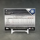 2021 TOPPS CHROME BLACK - GREEN REFRACTOR - K. SEAGER - #36 - #'D/99