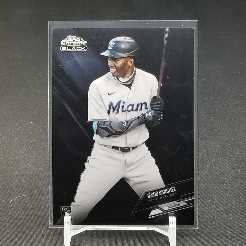 2021 TOPPS CHROME BLACK - J. SANCHEZ -