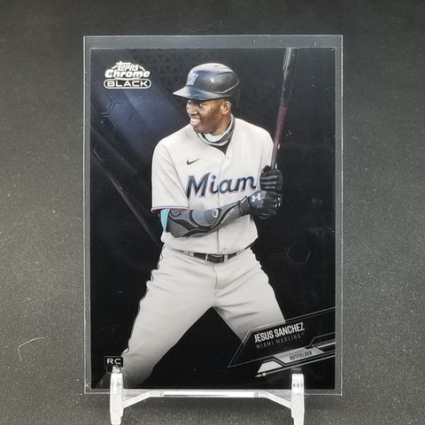 2021 TOPPS CHROME BLACK - J. SANCHEZ - #45 - RC