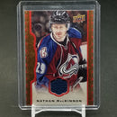 2014 UPPER DECK MASTERPIECES - N. MacKINNON - #125 - #'D/85 - RELIC