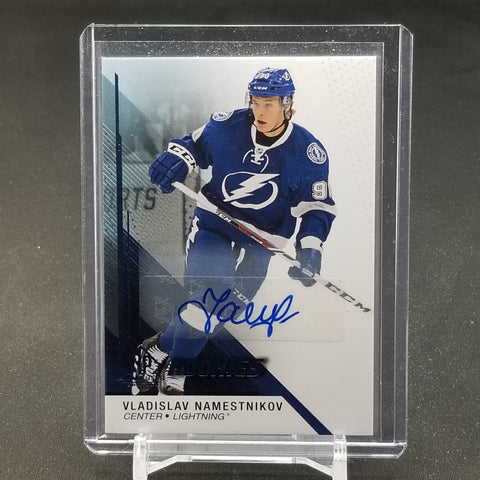 2014 UPPER DECK SP GAME-USED - V. NAMESTNIKOV - #137 - AUTOGRAPH - RC