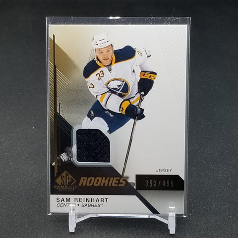 2014 UPPER DECK SP GAME-USED - S. REINHART - #114 - #'D/499 - RELIC