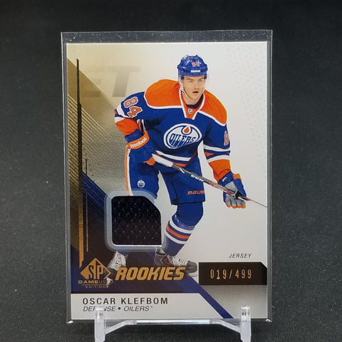 2014 UPPER DECK SP GAME-USED - O. KLEFBOM - #105 - #'D/499 - RELIC - RC