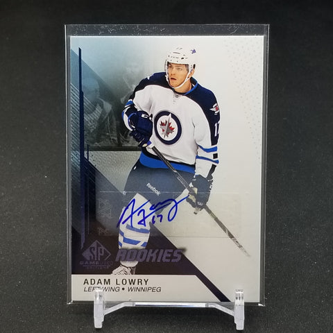 2014 UPPER DECK SP GAME-USED - A. LOWRY - #141 - AUTOGRAPH - RC