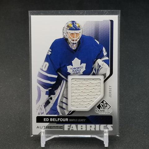 2014 UPPER DECK SP GAME-USED - AUTHENTIC FABRICS - E. BELFOUR - #AF-EB - RELIC