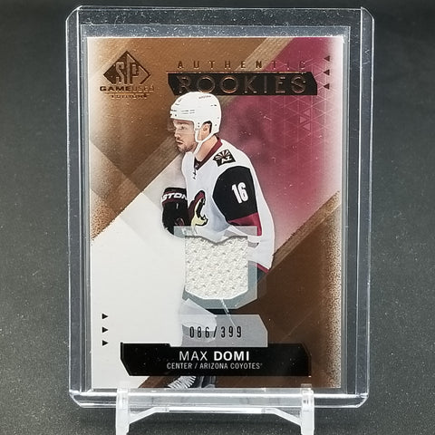 2015 UPPER DECK SP GAME-USED - AUTHENTIC ROOKIES - M. DOMI - #144 - #'D/399 - RELIC - RC