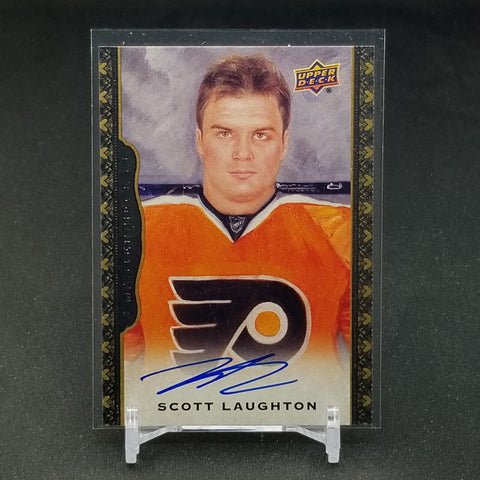 2014 UPPER DECK MASTERPIECES - S. LAUGHTON - #67 - AUTOGRAPH
