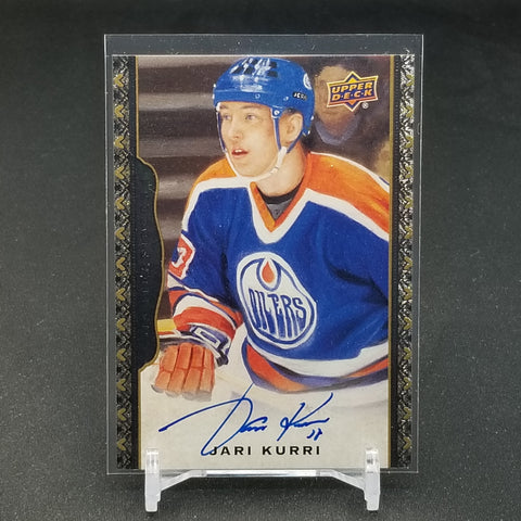 2014 UPPER DECK MASTERPIECES - J. KURRI - #143 - AUTOGRAPH