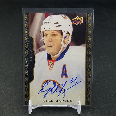 2014 UPPER DECK MASTERPIECES - K. OKPOSO - #21 - AUTOGRAPH