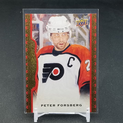 2014 UPPER DECK MASTERPIECES - RED - P. FORSBERG - #93 - #'D/100