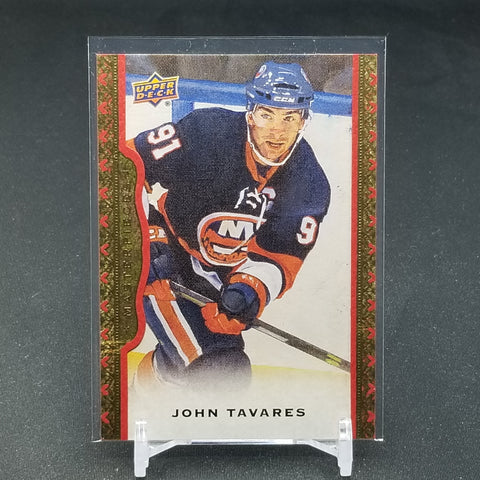 2014 UPPER DECK MASTERPIECES - RED - J. TAVARES - #142 - #'D/100