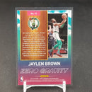 2019 PANINI HOOPS PREMIUM STOCK - ZERO GRAVITY - J. BROWN -