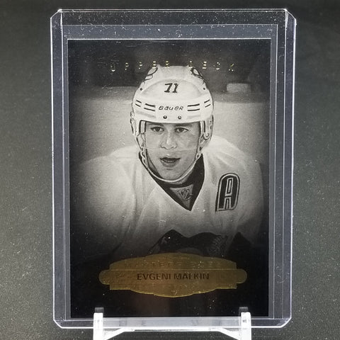 2014 UPPER DECK MASTERPIECES - B&W PORTRAITS - E. MALKIN - #159