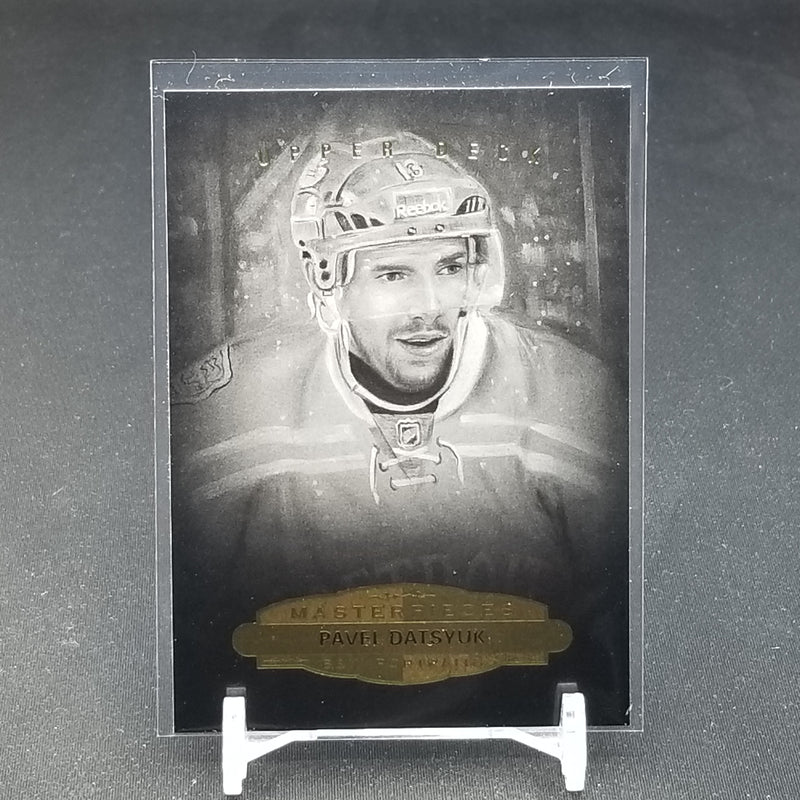2014 UPPER DECK MASTERPIECES - B&W PORTRAITS - P. DATSYUK -