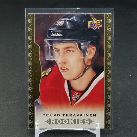 2014 UPPER DECK MASTERPIECES - ROOKIES - T. TERAVAINEN - #166 - RC