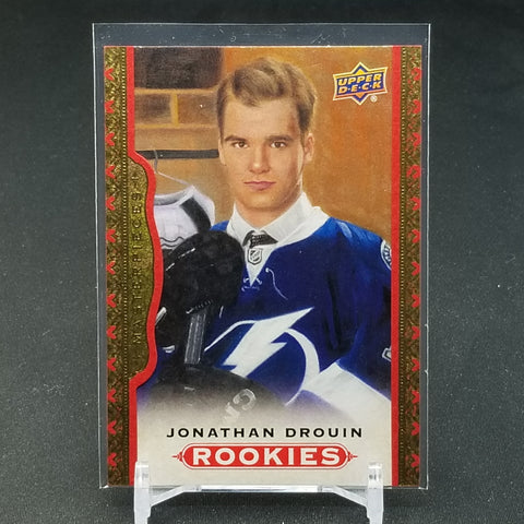 2014 UPPER DECK MASTERPIECES - RED - ROOKIES - J. DROUIN - #171 - #'D/100 - RC