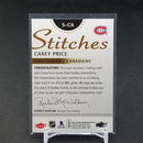 2013 FLEER SHOWCASE - RED GLOW - STITCHES - R. GETZLAF - #S-RG - #'D/13 - RELIC