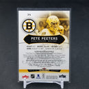 2014 FLEER SHOWCASE - RED GLOW - P. PEETERS - #71 - #'D/36 - RELIC