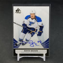 2012 UPPER DECK SP GAME USED - D. BACKES -