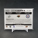 2014 UPPER DECK SP GAME-USED - TRIPLE AUTHENTIC FABRICS - K. LEHTONEN / D. JUEMPER / O. PAVELIC -