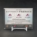 2012 UPPER DECK SP GAME-USED - TRIPLE AUTHENTIC FABRICS - J. SAKIC / M. HEJDUK / R. BOURQUE -