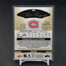 2014 FLEER SHOWCASE - HOT PROSPECTS - J. NATTINEN - #161 - #'D/175 - RELIC - AUTOGRAPH - RC