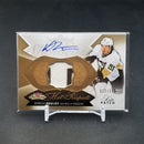 2014 FLEER SHOWCASE - HOT PROSPECTS - D. POULIOT - #185 - #'D/375 - RELIC - AUTOGRAPH - RC
