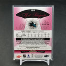 2014 FLEER SHOWCASE - RED GLOW - HOT PROSPECTS - C. TIERNEY - #193 - #'D/27 - GLOVE RELIC - AUTOGRAPH - RC