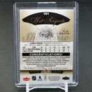 2014 FLEER SHOWCASE - HOT PROSPECTS - L. O'BRIEN - #191 - #'D/175 - RELIC - AUTOGRAPH - RC