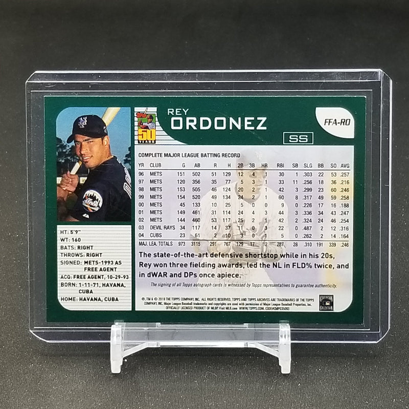 2019 TOPPS ARCHIVES - R. ORDONEZ -