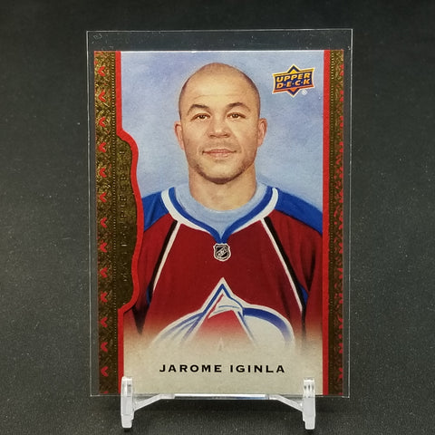 2014 UPPER DECK MASTERPIECES - RED - J. IGINLA - #96 - #'D/100