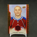 2014 UPPER DECK MASTERPIECES - J. IGINLA - #96 - #'D/85 - RELIC