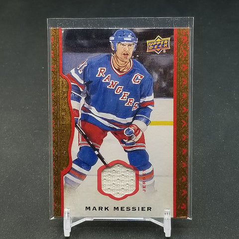 2014 UPPER DECK MASTERPIECES - M. MESSIER - #144 - #'D/85 - RELIC