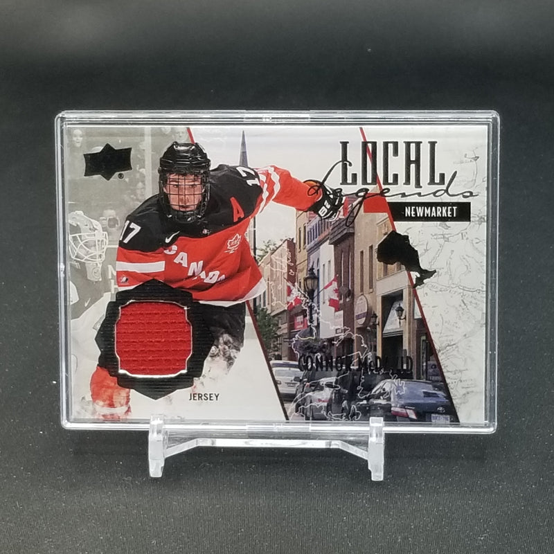 2015 UPPER DECK TEAM CANADA JUNIORS - LOCAL LEGEND - C. McDAVID -