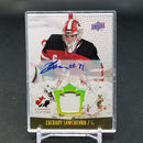 2015 UPPER DECK TEAM CANADA JUNIORS - Z. SAWCHENKO - #131 - #'D/199 - RELIC - AUTOGRAPH