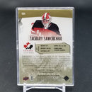 2015 UPPER DECK TEAM CANADA JUNIORS - Z. SAWCHENKO - #131 - #'D/199 - RELIC - AUTOGRAPH