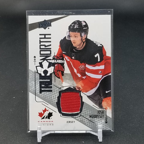 2015 UPPER DECK TEAM CANADA JUNIORS - TRUE NORTH - J. MORRISSEY - #TN-JM - RELIC