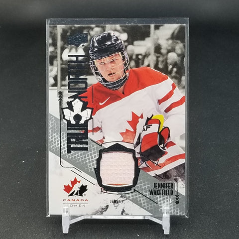 2015 UPPER DECK TEAM CANADA JUNIORS - TRUE NORTH - J. WAKEFIELD - #TN-JW - RELIC