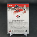 2015 UPPER DECK TEAM CANADA JUNIORS - TRUE NORTH - J. WAKEFIELD -