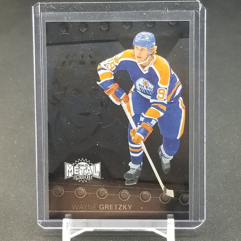 2014 FLEER SHOWCASE - METAL UNIVERSE - W. GRETZKY -