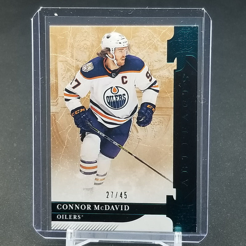 2019 UPPER DECK ARTIFACTS - AQUA - C. MCDAVID - #101 - #'D/45