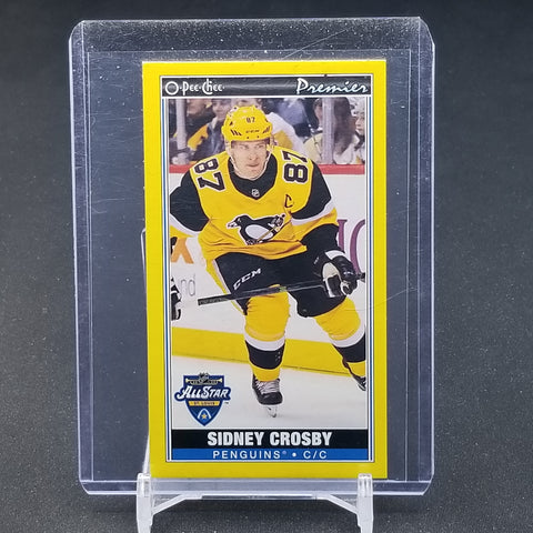 2020 UPPER DECK O-PEE-CHEE - PREMIER YELLOW - S. CROSBY - #P-48
